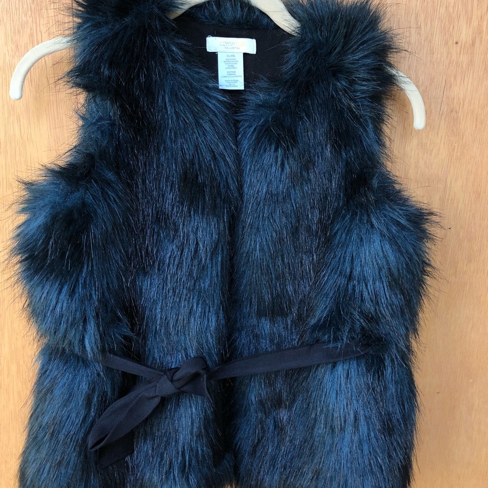 J. Crew Collection Girls Chic Faux-fur Vest